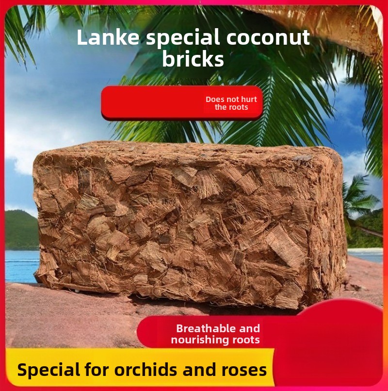 Substrate Coconut Fiber - Coconut Coir Brick with Organic Fertilizer